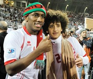 عمر عبدالرحمن واحمد خليل فرحين باللقب
