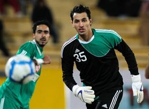 خالد الرشيدي يودع العربي امام كاظمة	 الازرقكوم﻿