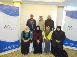 المشاركون في البرنامج التدريبي﻿