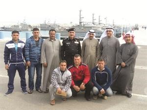 اللواء الشيخ محمد اليوسف متوسطا المكرمين﻿