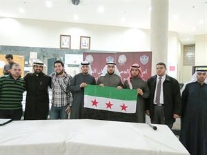 اسامة الشاهين متوسطا عددا من اعضاء تنفيذية اتحاد الطلبة