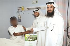 بث الامل في نفوس المرضى هدف نبيل للمبرة