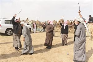فقرة تراثية على هامش المهرجان﻿