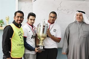 الكاس للفريق الفائز
