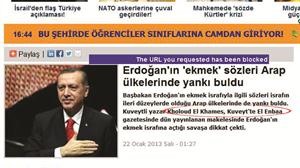 صورة لمقال الزميلة خلود الخميس على موقع timeturk﻿