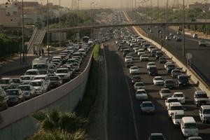 الاختناقات المرورية 