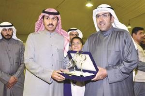 وتكريم صاحب المركز الثاني
