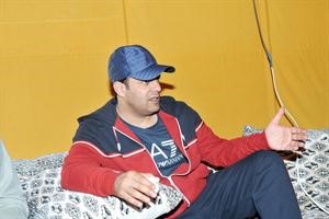 الكندري متحدثا الى الاعلاميين عن الشان المحلي﻿