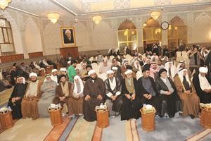 جمع غفير من الحضور في الاحتفال بذكرى المولد النبوي الشريف متين غوزال

