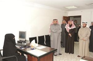 شرح من احدى الموظفات حول سير العمل