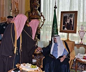  ومستقبلا لفيفا من العلماء والمشايخ امس واس