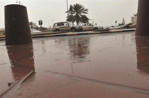 امطار سبقت انخفاض الرؤية	اسامة ابو عطية﻿