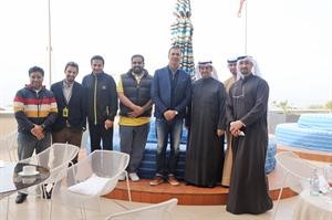 رود خوليت مع طاقم برنامج القايلة﻿