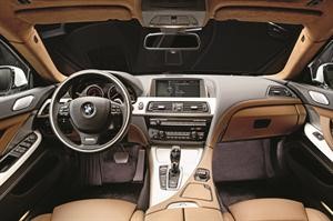 مقصورة قيادية عصرية في BMW الفئة السادسة﻿
