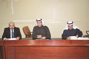 خالد المطوع مترئسا عمومية الشركة	 سعود سالم﻿