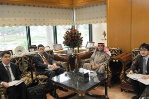 مجاسم البدر مستقبلا الوفد الياباني﻿