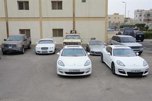 سيارات تبدو متشابهة بعد الصبغ والتزوير﻿