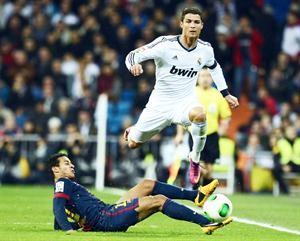 كريستيانو رونالدو ورقة رابحة في هجوم ريال مدريد امام غرناطة افپ