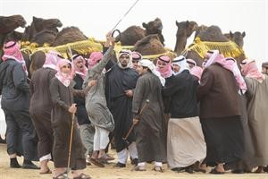 جانب من الحضور خلال المسابقات﻿