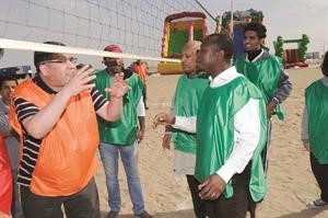 مباراة في الكرة الطائرة