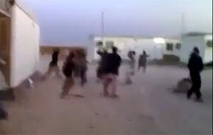 بالفيديو.. «هوشة» بالعصي بين عمال أفغان وصعايدة!