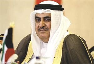 وزير الخارجية البحريني الشيخ خالد بن احمد
