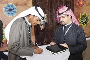 جانب من عملية التسجيل﻿