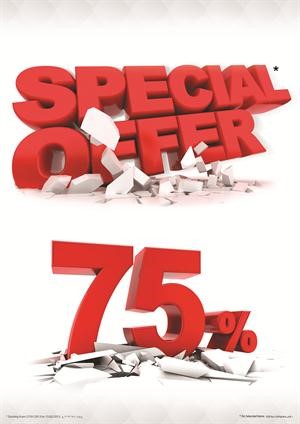 عرض خاص حتى 75% لدى مركز النصر الرياضيفي مجموعة مختارة من أفرعه