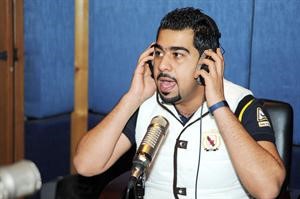 احمد الموسوي خلال البرنامج 	فريال حماد﻿