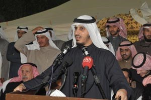  وبدر الداهوم متحدثا