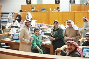 احمد لاري ودمعصومة المبارك وصفاء الهاشم ونواف الفزيع