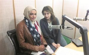 الاعلامية مي العيدان مع المحامية شيخة الجليبي﻿