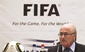 رئيس الاتحاد الدولي لكرة القدم جوزيف بلاتر