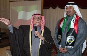 دصالح العجيري متحدثا
