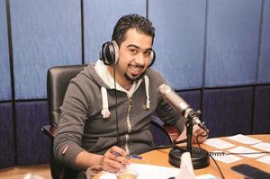 احمد الموسوي اثناء البرنامج 	فريال حماد﻿
