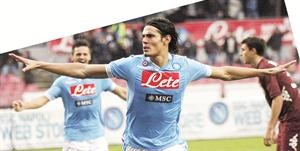 رئيس نابولي: لن نبيع كافاني بأقل من 70 مليون يورو