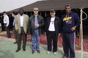 السفير اللبناني دبسام النعماني والسفير محمد المجرن الرومي