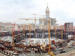 زيادة أدوار المسجد الحرام إلى 6 وبناء 63 برجاً فندقياً