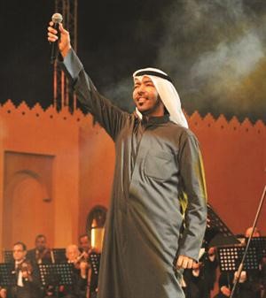 فيصل الراشد الهب الحضور بادائه المتميز﻿