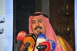 الشيخ دمحمد الصباح متحدثا للحضور
