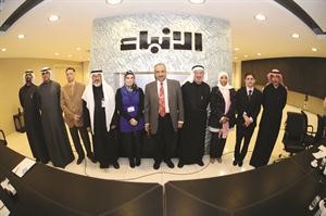 محمد العجيري ودمحمد الفيلي وسليمان شمس الدين ودطارق البكري ومشاري الصواغ والزملاء يوسف عبدالرحمن ومحمد الحسيني ونوف العياضي ودارين العلي﻿