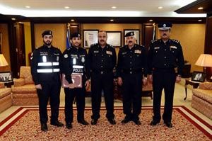 الفريق العمر واللواء الدوسري والعميد العسلاوي والمكرمان﻿