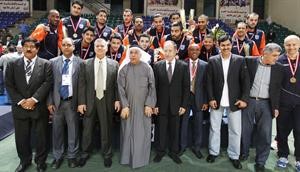 لاعبو كاظمة نالوا الميدالية البرونزية
