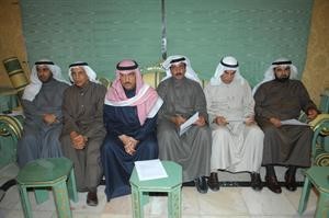 مبارك الوعلان واحمد السعدون وسالم النملان ومسلم البراك ومحمد الخليفة ومحمد الدلال﻿