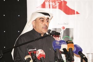 عبدالمحسن المشاري خلال كلمته عن مناقب جده - رحمه الله