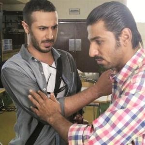 ومع حمد العماني في لو باقي ليلة في دور الاعمى
