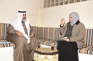 الداعية احمد الفلاح يتحدث لـ الايمان﻿