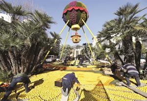 مهرجان الليمون في فرنسا