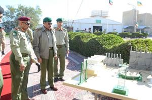 الفريق ناصر الدعي يطلع على مخطط مشروع التدريب