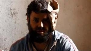 صورة عن الفيديو للضابط المنشق رياض الاحمد
